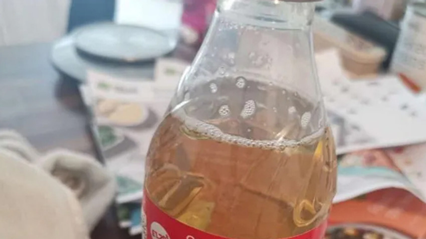 Yemek siparişi verdi, gelen şişe ile hayatının şokunu yaşadı
