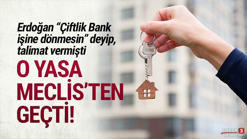 Faizsiz ev ve araç satışıyla ilgili yasa Meclis'ten geçti