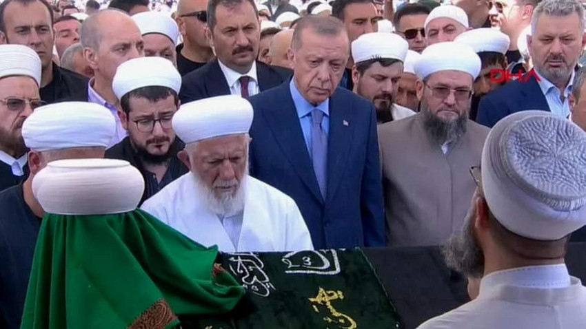 recep tayyip erdoğan mahmut ustaosmanoğlu'nun cenazesi