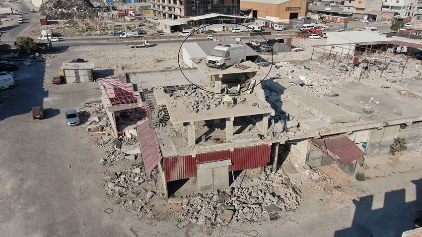 Depremin yıktığı Hatay'dan ilginç görüntü - Resim: 1