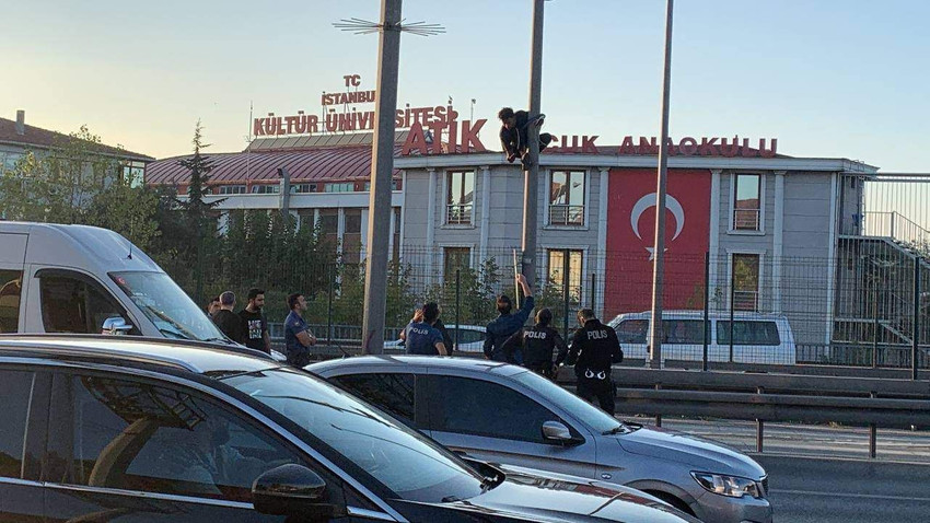 İstanbul'da çevre yolunda akıl almaz olay kamerada - Resim: 4
