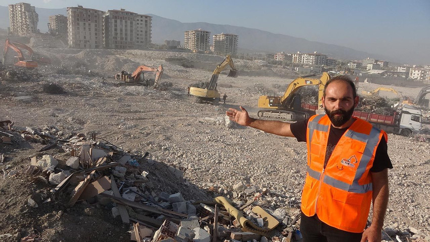 Enkaz kent Hatay'ın son hali havadan görüntülendi - Resim: 4