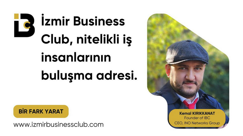 İzmir Business Club (IBC) kendini “Business and Social Networking Club” (İş ve Sosyal Ağ Kulübü) olarak konumlandırıyor ve İzmir’in önde gelen iş insanlarını tek çatı altında buluşmaya davet ediyor.