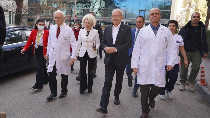 Kılıçdaroğlu’ndan ilk ziyaret Prof. Dr. Haberal’a - Resim : 1