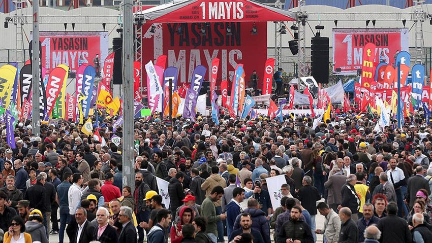 Devrimci İşçi Sendikaları Konfederasyonu (DİSK) Başkanı Arzu Çerkezoğlu, 1 Mayıs'ı Taksim'de kutlayacaklarını açıkladı.