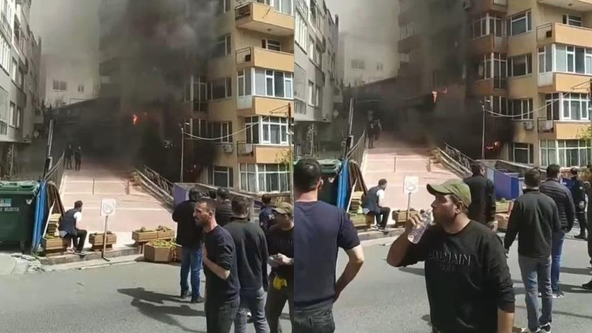 Beşiktaş'ta 16 katlı bir binanın gece kulübü olarak kullanılan giriş katında çıkan yangında, 8 kişi hayatını kaybetti, 9 kişi de yaralandı.