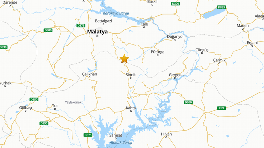 Malatya'da merkez üssü Battalgazi ilçesinde 4.3 büyüklüğünde deprem meydana geldi.