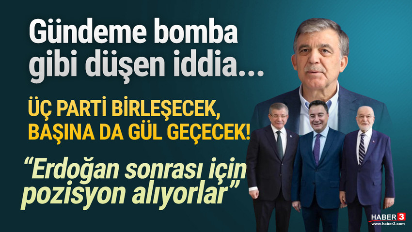 Türkiye'nin 11'inci Cumhurbaşkanı Abdullah Gül ile ilgili ortaya atılan iddia gündeme bomba gibi düştü.