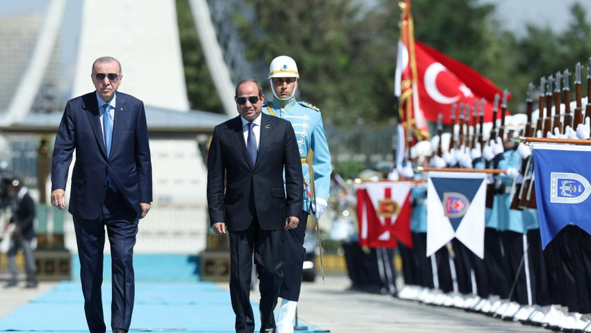 Mısır Cumhurbaşkanı Sisi Türkiye'de - Resim : 1