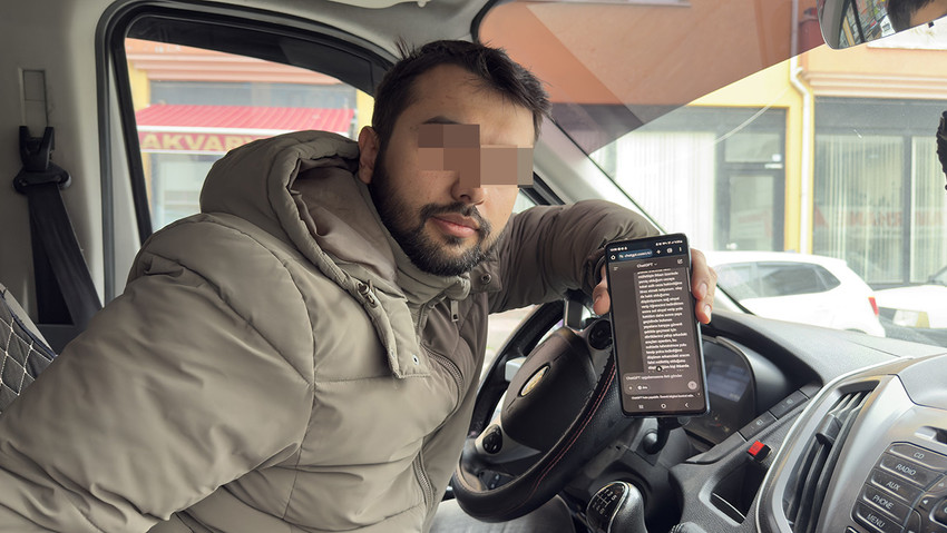 Tokat'ta bir öğrenci servisi şoförü yapay zeka uygulamasına yazdırdığı bir dilekçe ile kendisine kesilen 2 bin 400 TL'lik "yayaya yol vermeme" trafik cezasının iptal ettirdi