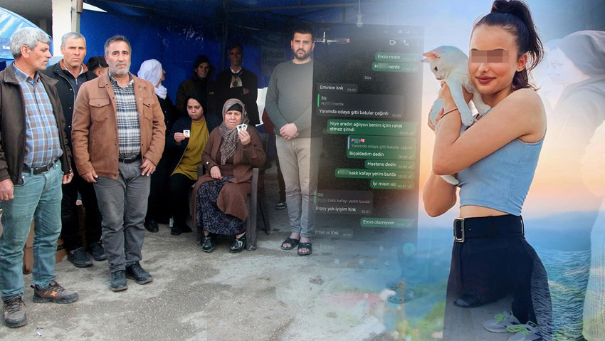 Adana'da bir 23 yaşındaki üniversiteli bir genç kız, 25 yaşındaki serkek arkadaşını kalbinden bıçaklayarak öldürmekle suçlanıyor. Katil zanlısı genç kızın olaydan sonraki mesajlaşmaları da ortaya çıktı.