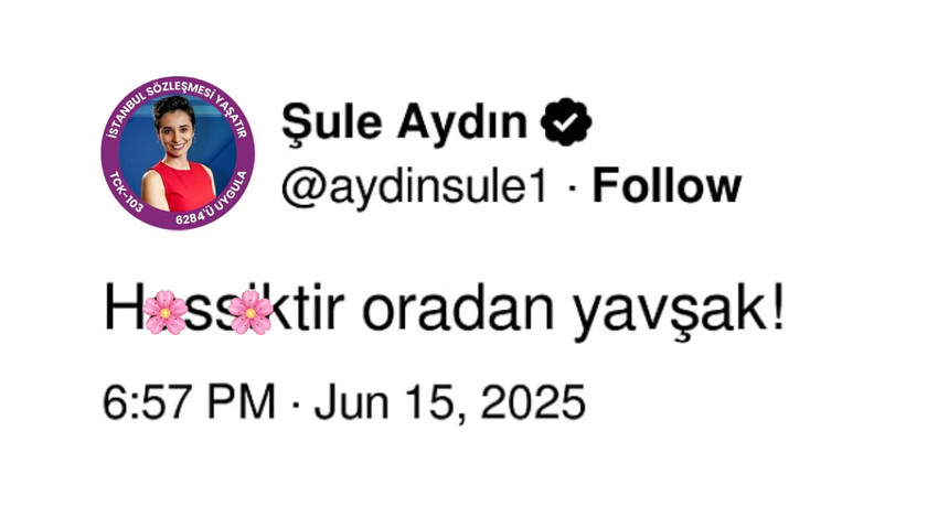 Türkiye'nin son dönemd yıldızı parlayan gazetecilerinden Şule Aydın, hakkındaki "CHP'den para alıyor" iddiasını sosyal medyadan yaptığı küfürlü paylaşımla yalanladı.