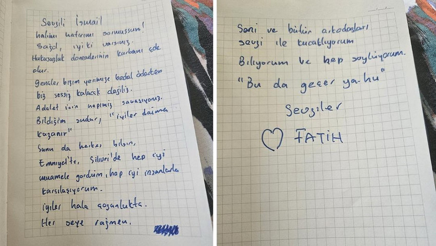 Tutuklanarak Silivri'deki Marmara Cezaevi'ne konulan gazeteci Fatih Altaylı, Silivri'den yazdığı ilk mektubunda dikkat çeken ifadeler kullandı.