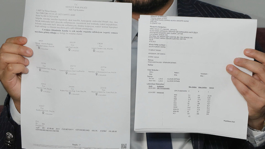 İstanbul'da 3 yaşındaki R&uuml;veyda bebek "alerji" tanısıyıla "48 saat sonra iyileşecek" denilerek taburcu edildiği &ouml;zel hastaneden ayrıldıktan sadece 3 saat sonra yaşamını yitirdi...