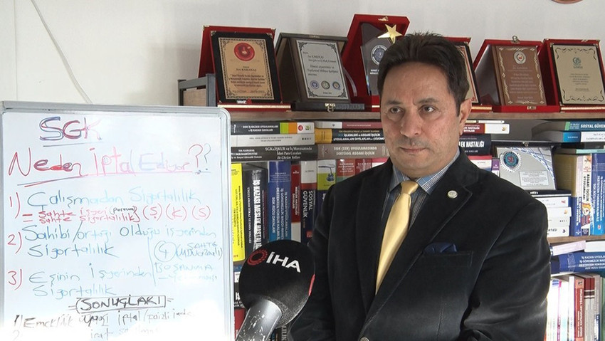 SGK denetimleri sıkılaştırdı, her yıl 100 bine yakın kişinin emekliliği iptal ediliyor! Hizmet dökümünüzdeki "Ş", "K" ve "S" harfleri ne anlama geliyor? Sahte sigorta tuzağına düşenleri hangi ağır cezalar bekliyor? Sosyal Güvenlik Baş Uzmanı İsa Karakaş; paravan şirketlerden eşin yanında çalışmaya, sahte boşanmalardan şirket ortaklığına kadar tüm riskli durumları tek tek anlattı. İşte maaşınızın kesilmesine yol açabilecek o detaylar...