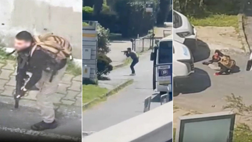 Beşiktaş'ta bulunan İsrail Konsolosluğu &ouml;n&uuml;nde &ccedil;atışma &ccedil;ıktı. Ter&ouml;ristlerden 1'i &ouml;l&uuml;, 2'si yaralı olarak ele ge&ccedil;irildi. &Ccedil;atışmada 2 polis memuru yaralandı.
