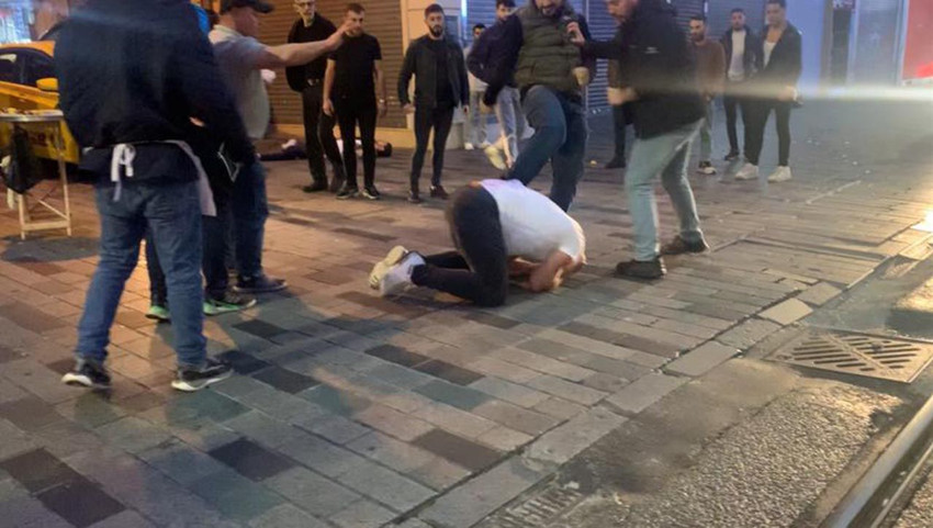 İstiklal Caddesi'nde bayıltan dayak! Yerde tekmelediler - Resim: 3