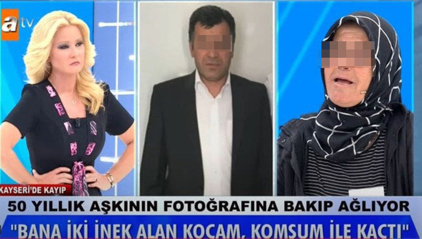 ATV ekranlarında yayınlanan Müge Anlı'nın programına katılan ve eşinin kendisini Suriyeli bir kadınla aldattığını iddia eden bir kadın, Cumhurbaşkanı ve AK Parti lideri Erdoğan'a 