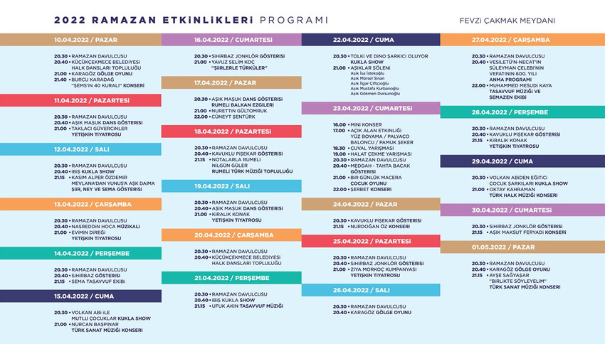 Küçükçekmece'de eski Ramazanları aratmayacak etkinlikler başlıyor - Resim : 1