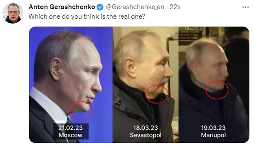 Hangisi gerçek Putin? Rus liderin görüntüleri tartışma yarattı - Resim : 1