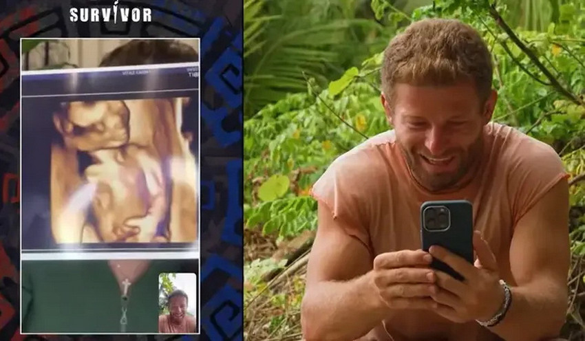 Survivor 2025 tüm hızıyla devam ederken, iletişim oyunuyla birlikte ailesiyle görüntülü konuşma ödülünü kazanan All Star Takımı'ndan İsmail Balaban eşiyle konuştuğu anlarda bebeğinin ultrason fotoğrafını görünce hem kendisi ağladı hem de izleyicileri ağlattı...