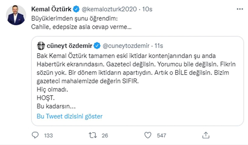 Cüneyt Özdemir ile Kemal Öztürk birbirine girdi - Resim : 3