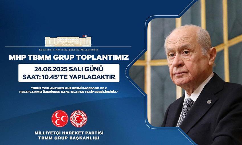 MHP Genel Başkanı Devlet Bahçeli, 28 Ocak'tan bu yana ilk kez partisinin grup toplantısına katılacak.