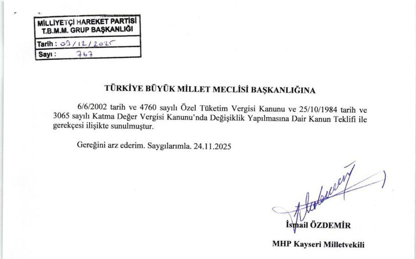 İktidar ortağı MHP, üniversite öğrencilerine elektronik cihaz satışları için ÖTV muafiyeti getiren kanun teklifini TBMM'ye sundu.