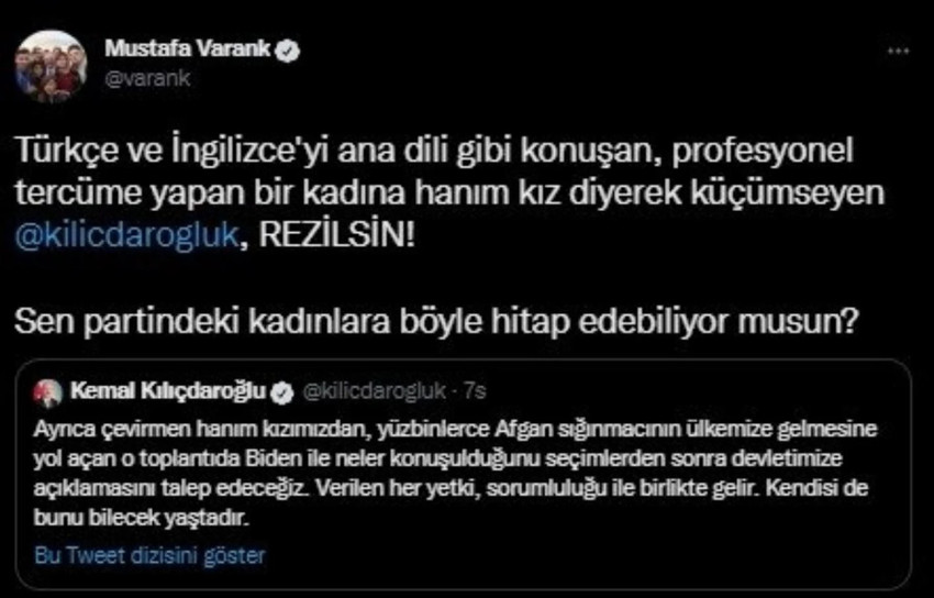 Bakan Varank'tan Kılıçdaroğlu'na: Rezilsin - Resim : 1