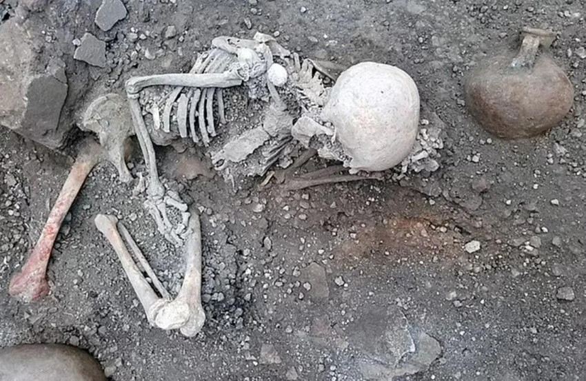 Pompei'de 3 kişiye ait kalıntılar keşfedildi - Resim: 3