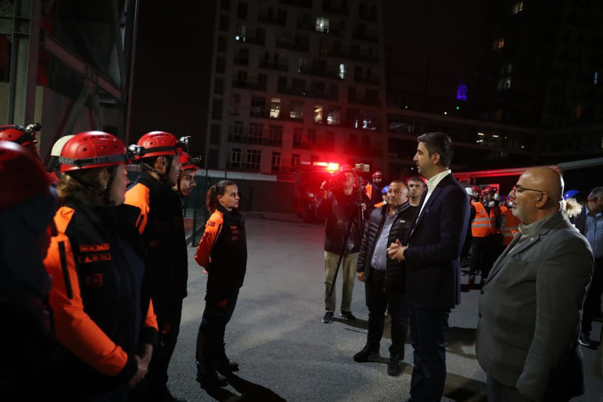 Kartal'da afetlere karşı gece tatbikatı yapıldı - Resim : 1