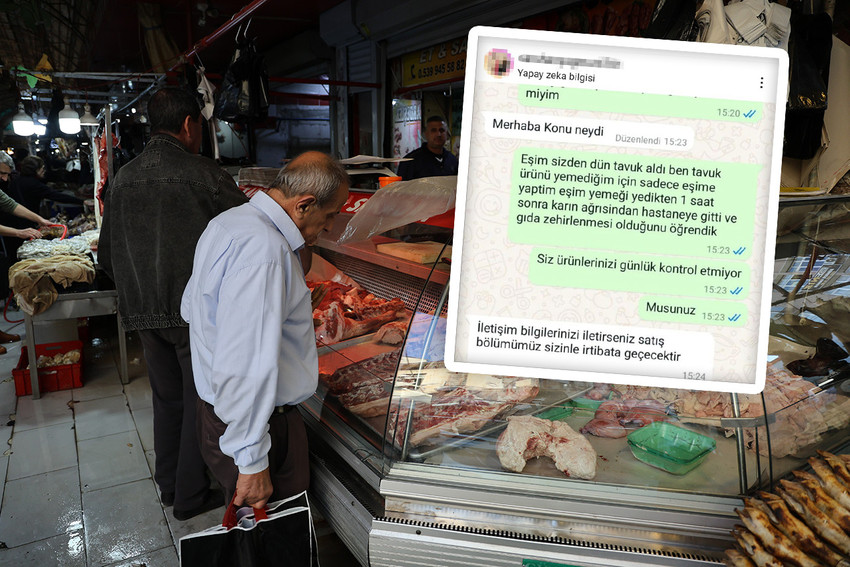 Türkiye'de kebabın başkenti olarak bilinen Adana'da "sizden et aldık, hastalandık, zehirlendik" diyerek mesaj atıp 2 kasabın dolandırıldığı, birçok kasaptan da aynı yöntemle 5 ila 7 bin lira arasında para istendiği iddia edildi.