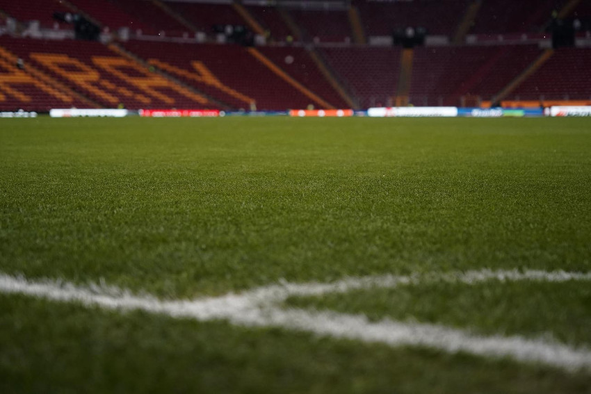 Galatasaray - AZ Alkmaar maçı öncesinde RAMS Park'ın zemininde olumsuz bir durumun olmadığı gözlendi.