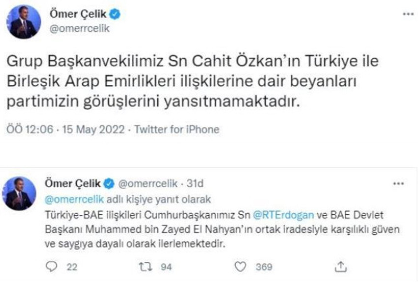 AK Partili Cahit Özkan'ın BAE çıkışı partiyi karıştırdı! İstifası istendi iddiası - Resim : 1