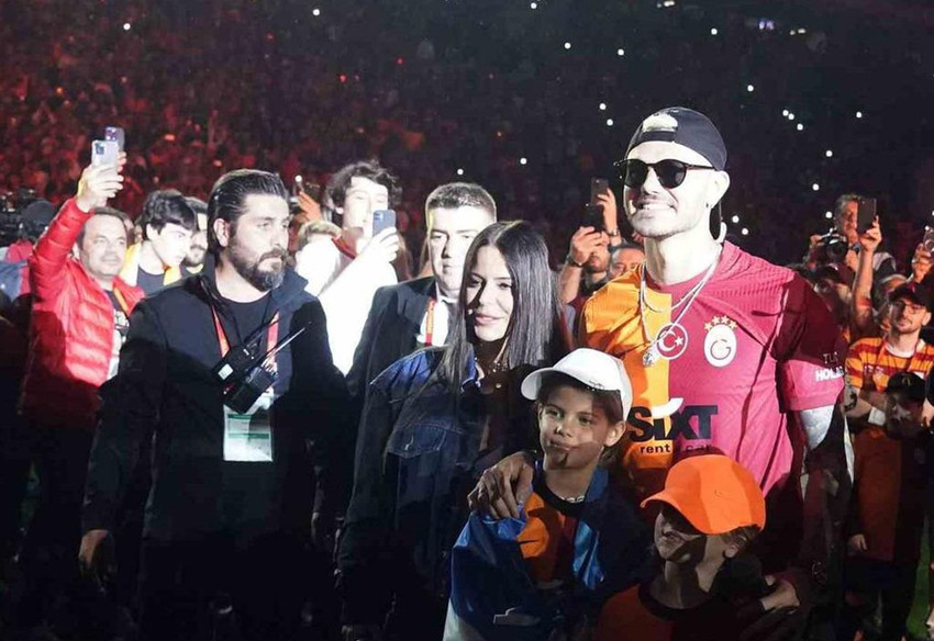 Simge Sağın ile Icardi'nin kutlamalara damga vuran anları - Resim: 1