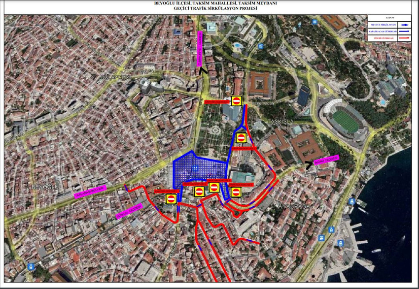İBB açıkladı; işte 29 Ekim'de İstanbul'da trafiğe kapanacak yollar - Resim : 1