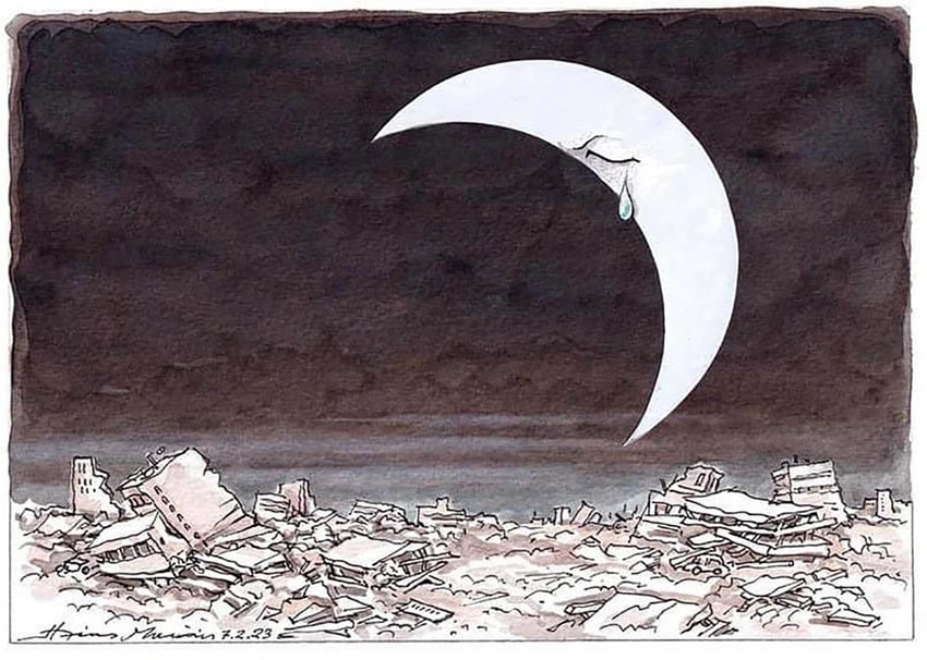 Yunanistan'dan Türkiye için bir anlamlı karikatür daha - Resim : 1