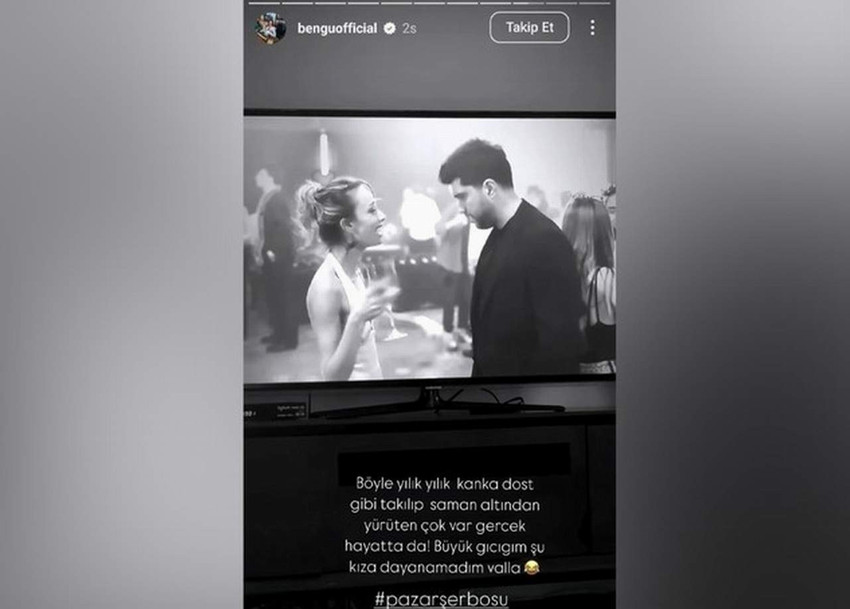 Ünlü şarkıcı Bengü, ekranların sevilen dizisi Kızılcık Şerbeti’nde yer alan bir sahneye dikkat çeken bir tepki gösterirken, Bengü'nün gösterdiği tepkide hedefinin eski eşi Selim Selimoğlu’na gönderme olduğu öne sürüldü. 