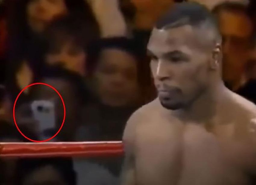 Yıl 1995... Mike Tyson'ın maçında esrarengiz görüntü! Kendisi de inanamadı - Resim : 1