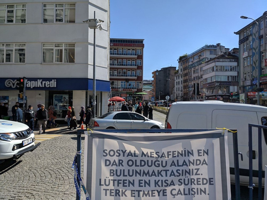 Rize'de cadde ve sokaklarda korkutan hareketlilik - Resim: 3