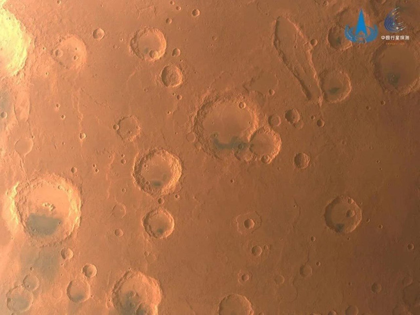 Mars'taki su kaynakları böyle görüntülendi - Resim: 1