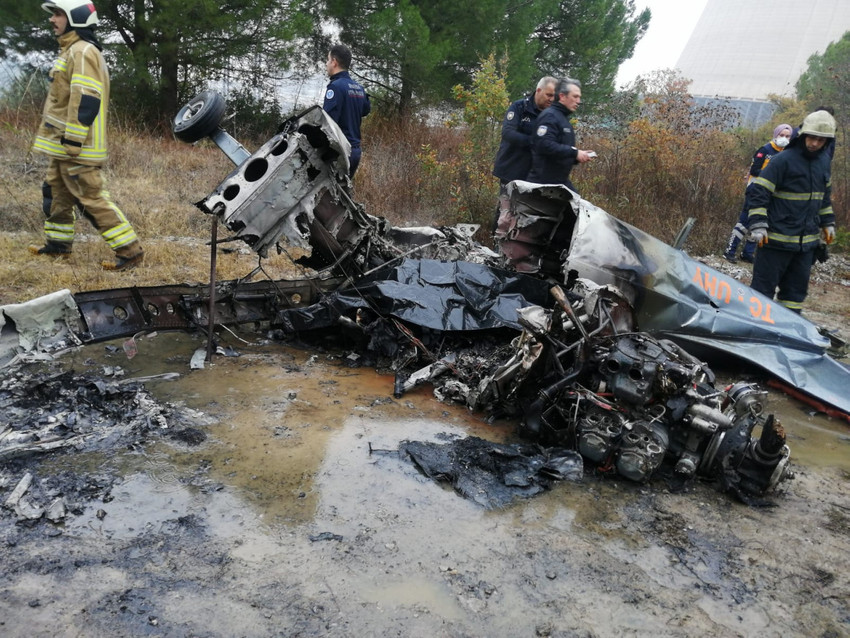 Bursa'da uçak düştü: 2 ölü - Resim : 1