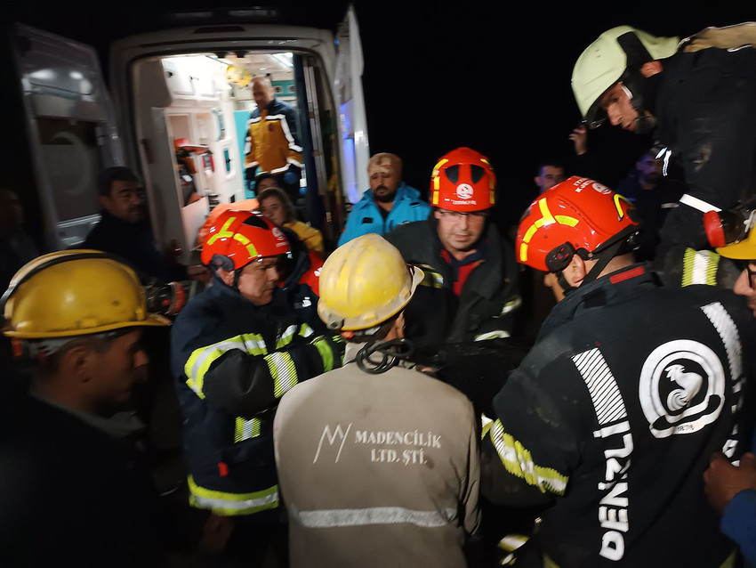 Denizli'de madende göçük: 2 kişi hayatını kaybetti! - Resim: 13