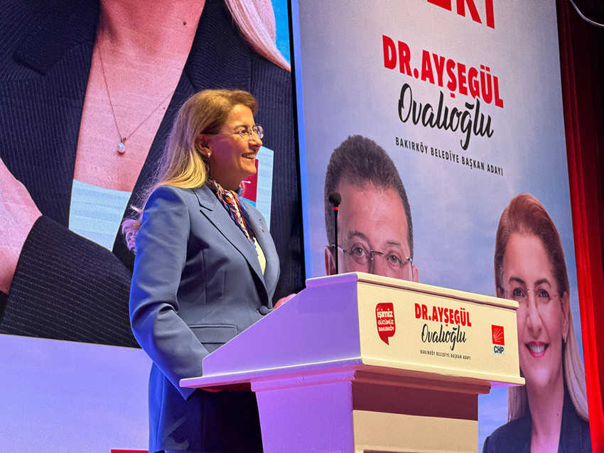 CHP Bakırköy Belediye Başkan Adayı Dr. Ayşegül Ovalıoğlu, 17 Mart’ta Bakırköy Leyla Gencer Opera ve Sanat Merkezi’nde Proje Tanıtım Toplantısı düzenledi.