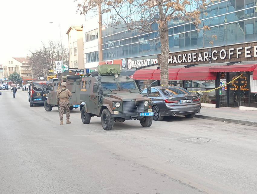 Ankara'da poligonda intihar girişimi - Resim : 1