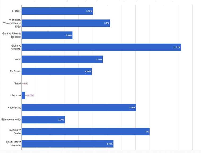 Enflasyon Araştırma Grubu ENAG, her ay olduğu gibi bu ay da Türkiye İstatistik Kurumu'nun resmi açıklamasından kısa bir süre önce Nisan 2024 enflasyon verilerini açıkladı.