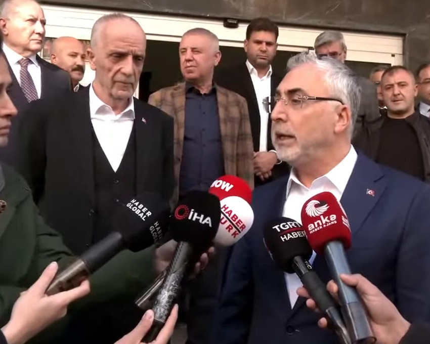 Asgari &Uuml;cret Tespit Komisyonu'nun ikinci toplantısı sona erdi. İş&ccedil;i kesimini temsil eden T&Uuml;RK-İŞ toplantıya katılmadı.