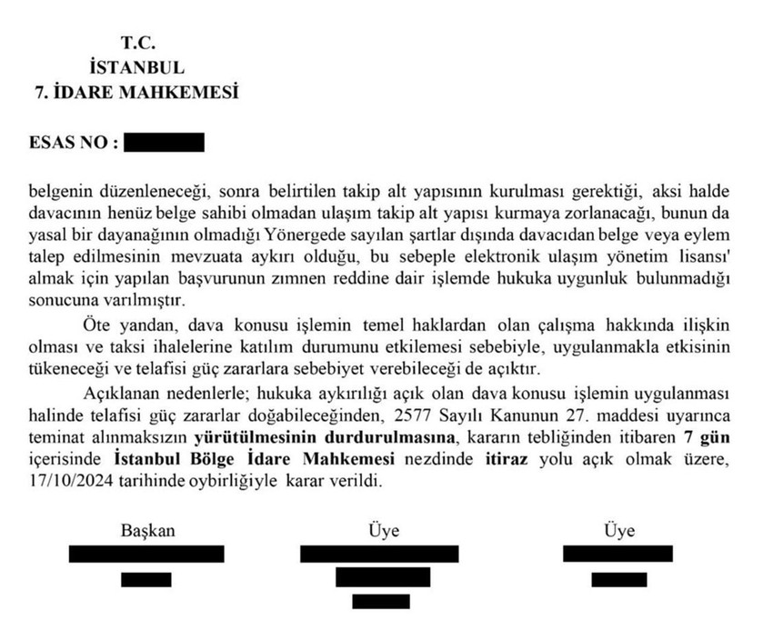 Martı kurucusu Oğuz Alper Öktem, Martı TAG'ın artık lisanslı şekilde e-ulaşım hizmeti vereceğini açıkladı. 