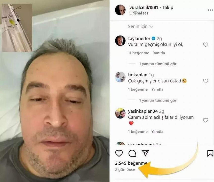 'Avrupa Yakası'nda canlandırdığı Kubilay karakteriyle tanınan oyuncu Vural Çelik 51 yaşında hayatını kaybetti.