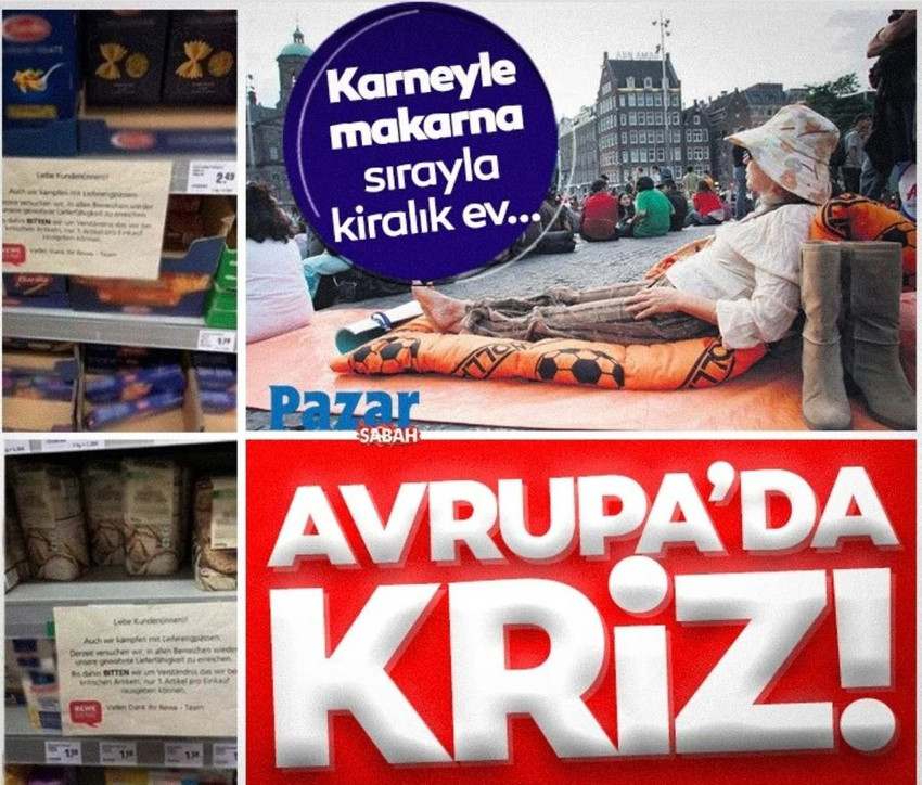 Sabah gazetesi Türkiye'deki ekonomik krizi unuttu (!) - Resim : 1
